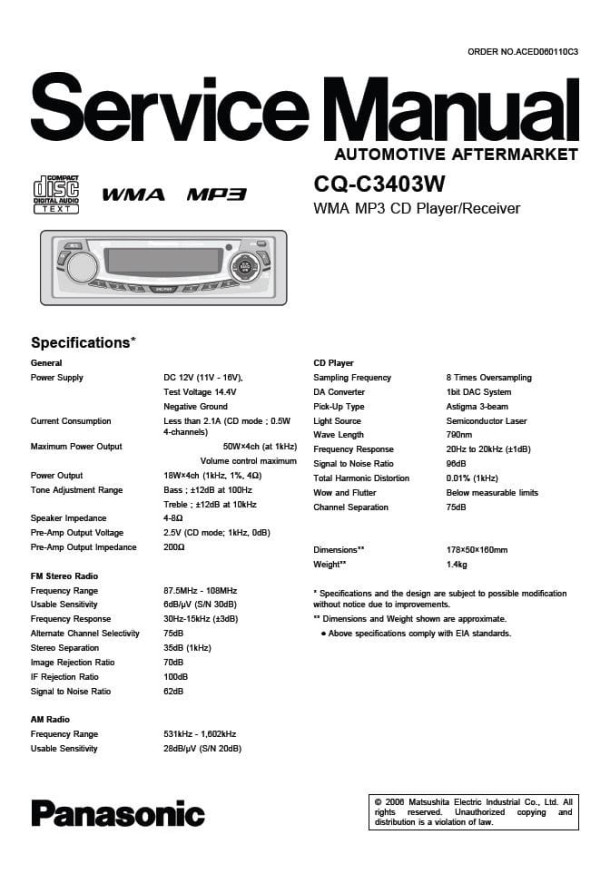 CQ-C3403W